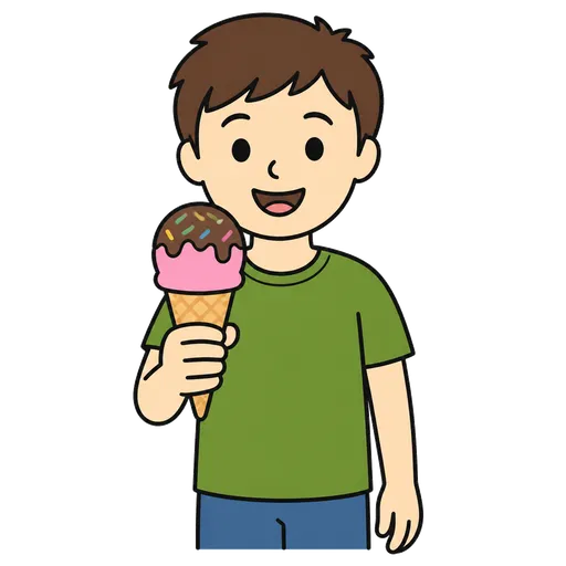 Piktogram AAC: lody