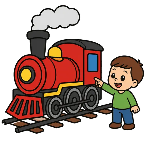 Pittogramma CAA: locomotiva
