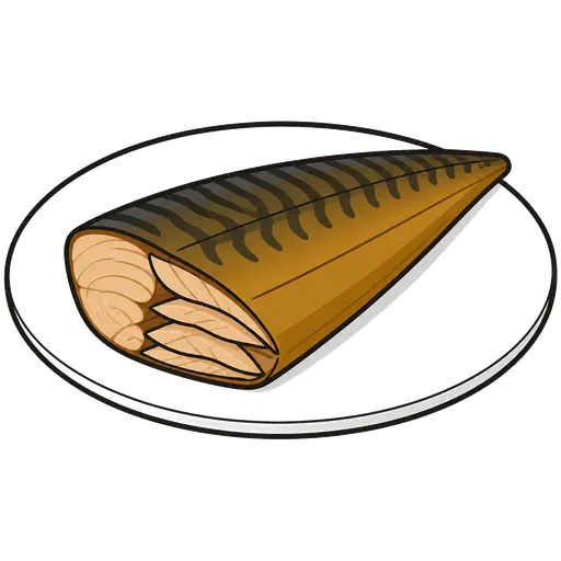 Piktogram AAC: makrela wędzona