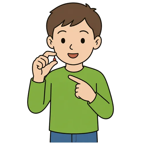 Piktogram AAC: malutki