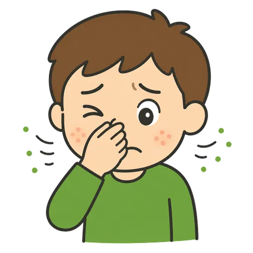Pictogramme CAA : J'ai une allergie.