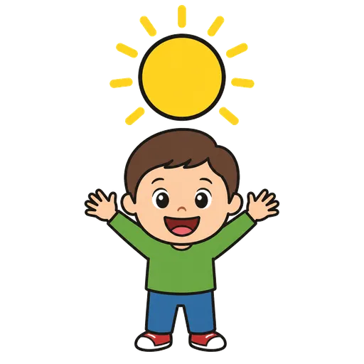 Pittogramma CAA: Ho una buona giornata oggi