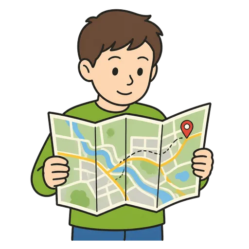 Piktogram AAC: mapa