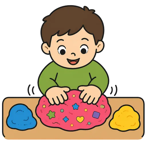Piktogram AAC: masa sensoryczna