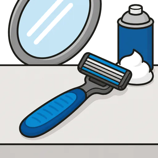 Pictogramme CAA : rasoir