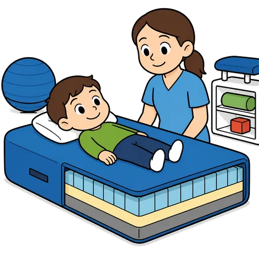 Piktogram AAK: rehabilitační matrace