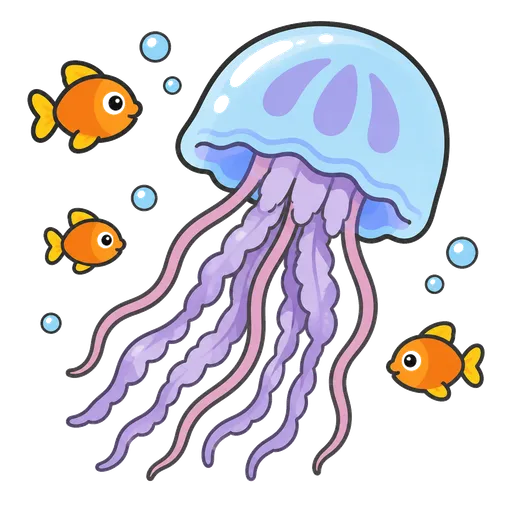 Piktogram AAC: meduza