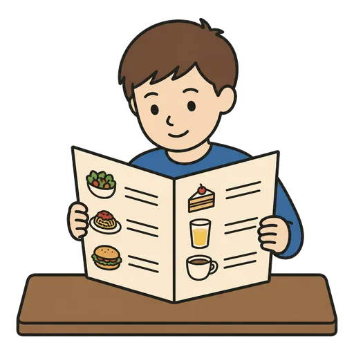 Piktogram AAC: menu