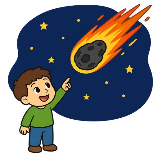 Piktogram AAC: meteoryt