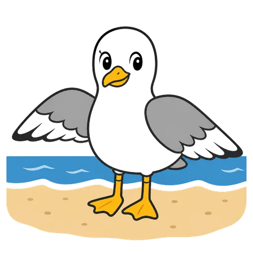 Piktogram AAC: mewa