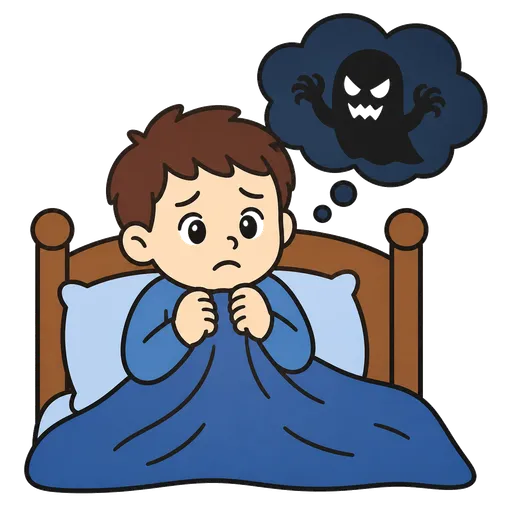 Pittogramma CAA: Ho avuto un brutto sogno