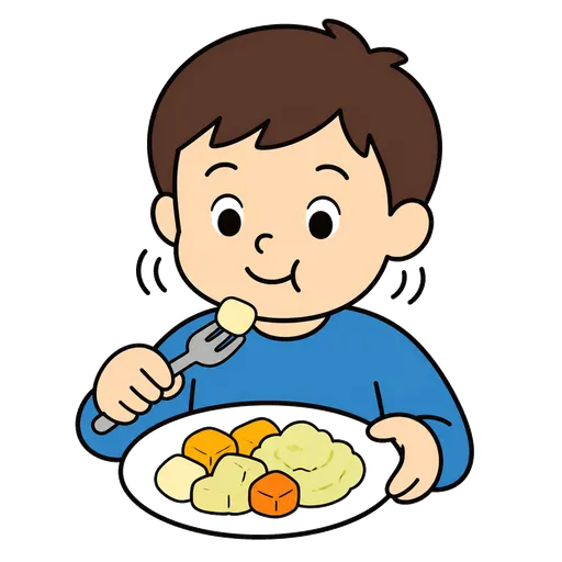 Pittogramma CAA: cibo facile da masticare
