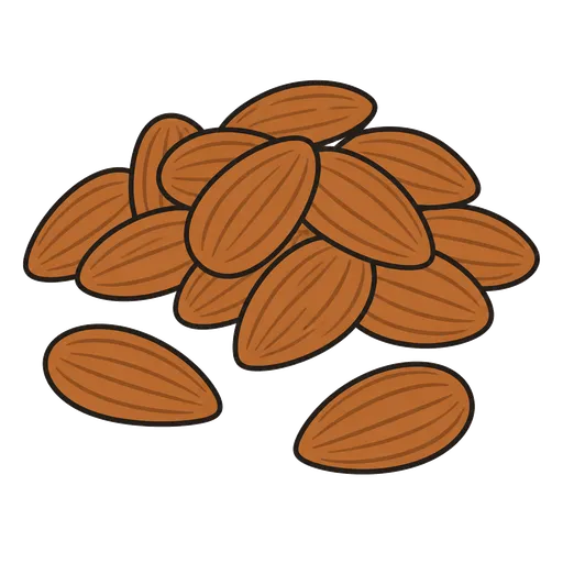 Piktogram AAC: migdały