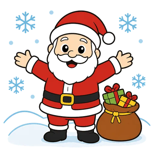 Pittogramma CAA: Babbo Natale