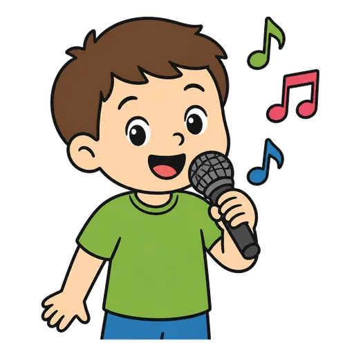 Pictograma CAA: micrófono de karaoke