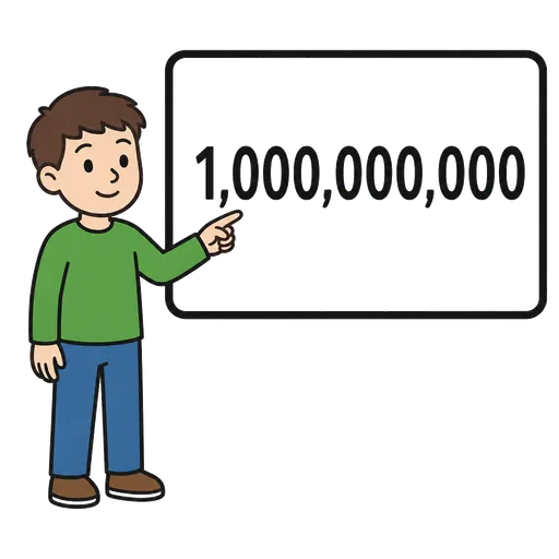 Piktogram AAK: billion