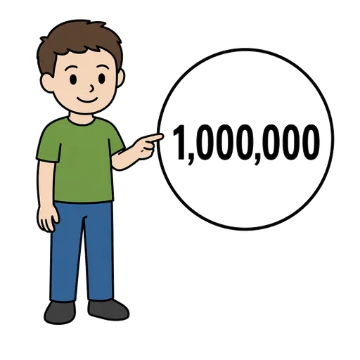 Pictogramme CAA : million