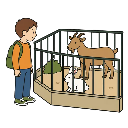 Piktogram AAC: mini zoo