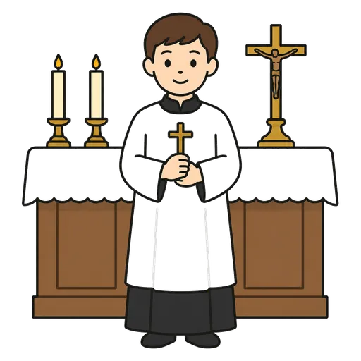 AAC-Piktogramm: Ministrant
