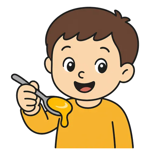 Piktogram AAC: miodowy