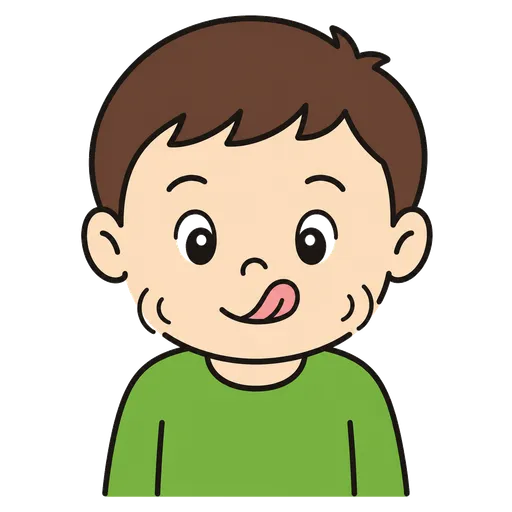 Piktogram AAC: mlask