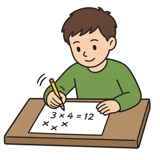 Piktogram AAC: mnożyć