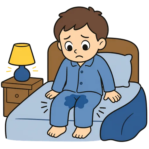 Pittogramma CAA: bagnarsi di notte