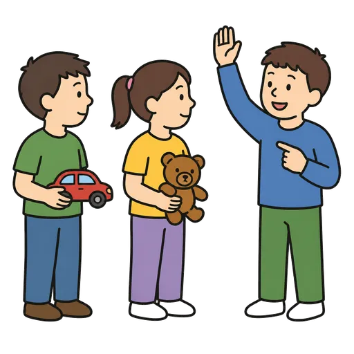 AAC-Piktogramm: Ich bin dran