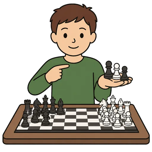 Piktogram AAC: moje pionki