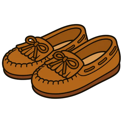 Piktogram AAC: mokasyny