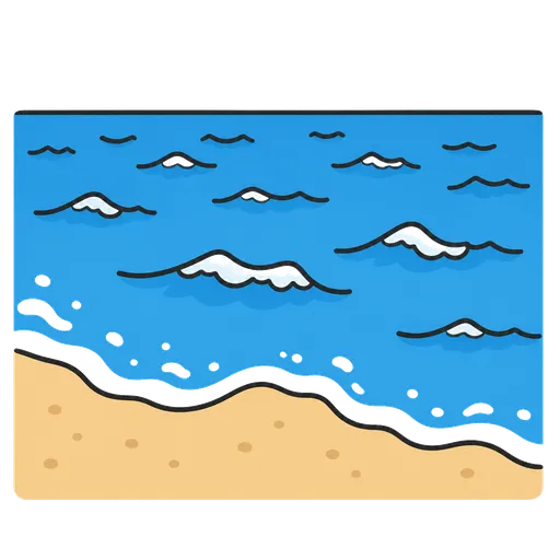 Піктограма АДК: море
