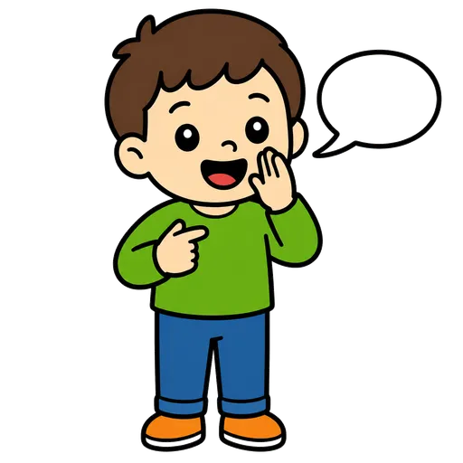 Piktogram AAC: mów do mnie