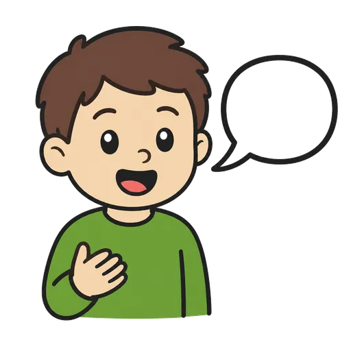 Pictograma CAA: habla