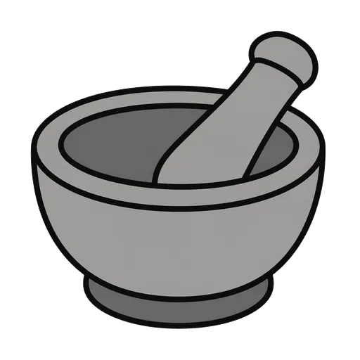 Piktogram AAC: moździerz