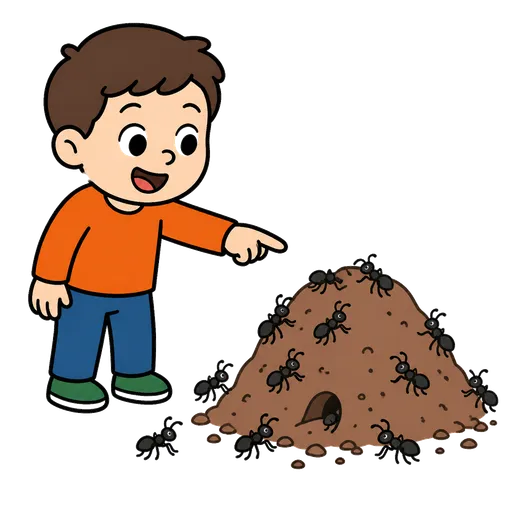 Piktogram AAK: mraveniště