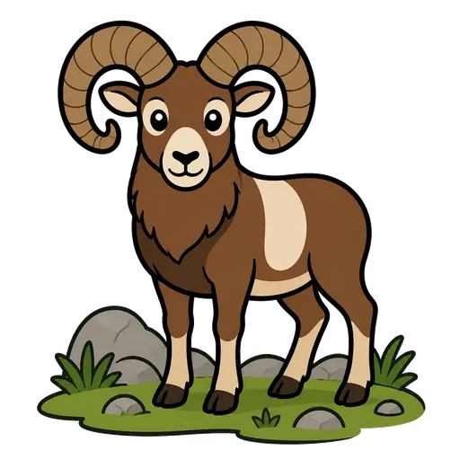 Piktogram AAC: muflon