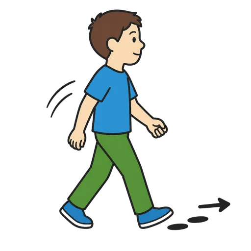 Pittogramma CAA: Devo andare a fare una passeggiata