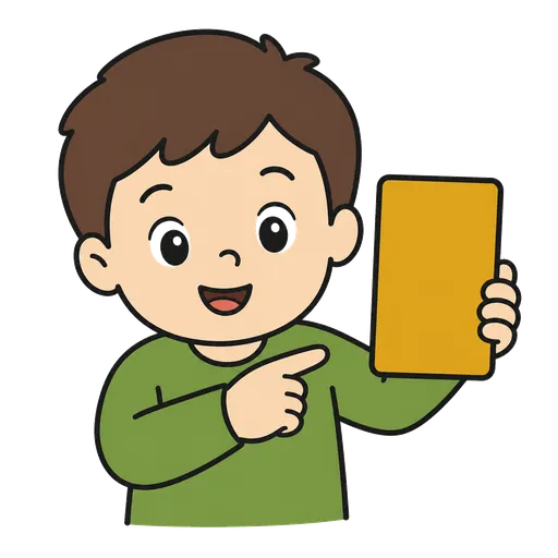 Piktogram AAC: musztardowy