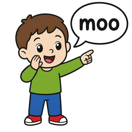 AAC-Piktogramm: Muhen