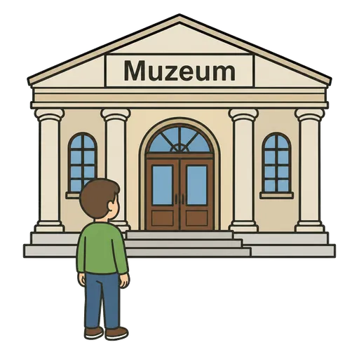 Piktogram AAC: muzeum