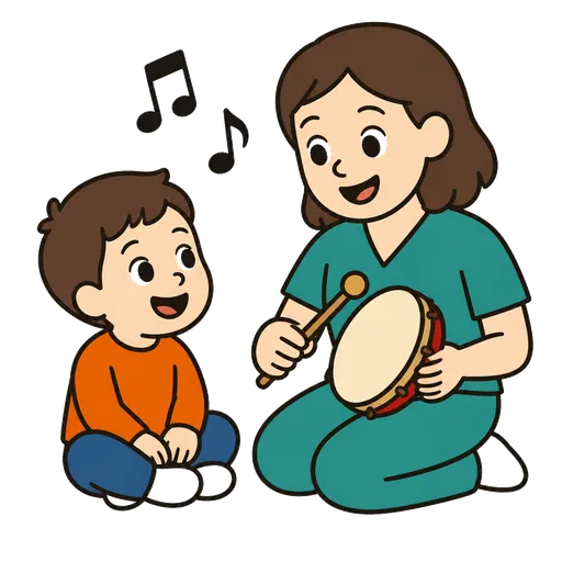 AAC-Piktogramm: Musiktherapeut*in