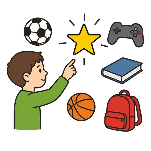 AAC pictogram: most important thing