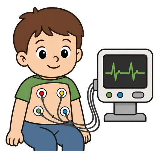 Piktogram AAC: naklejki do ekg
