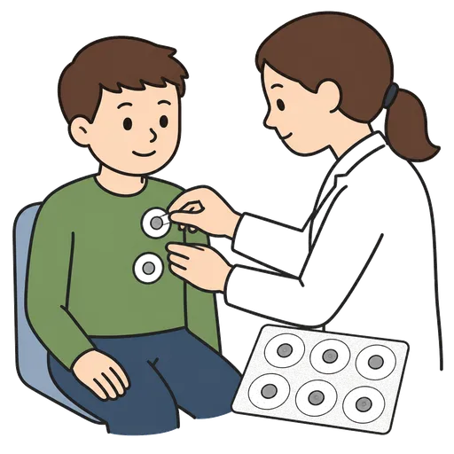 Piktogram AAC: naklejki do ekg