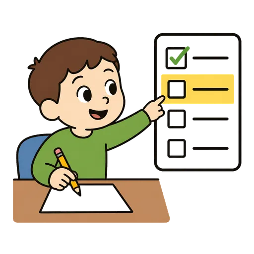 Pictograma CAA: siguiente tarea