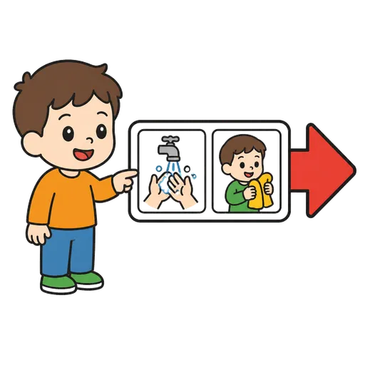 AAC pictogram: next step