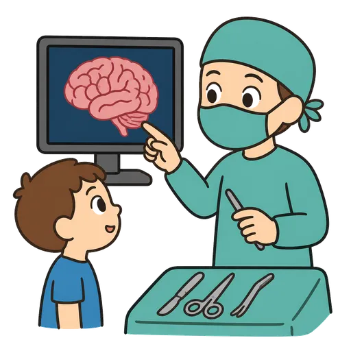 AAC-Piktogramm: Neurochirurg