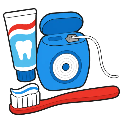 AAC pictogram: floss