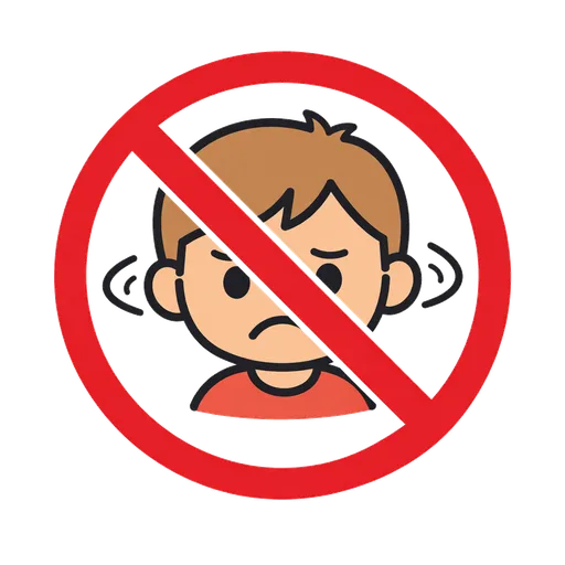 Pittogramma CAA: no
