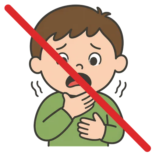 Pictogramme CAA : Je ne peux pas respirer